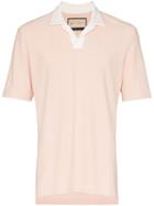 Prévu Textured Polo Shirt - Pink