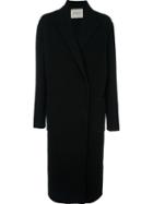 Lanvin Classic Oversize Coat, Women's, Size: 42, Black, Wool