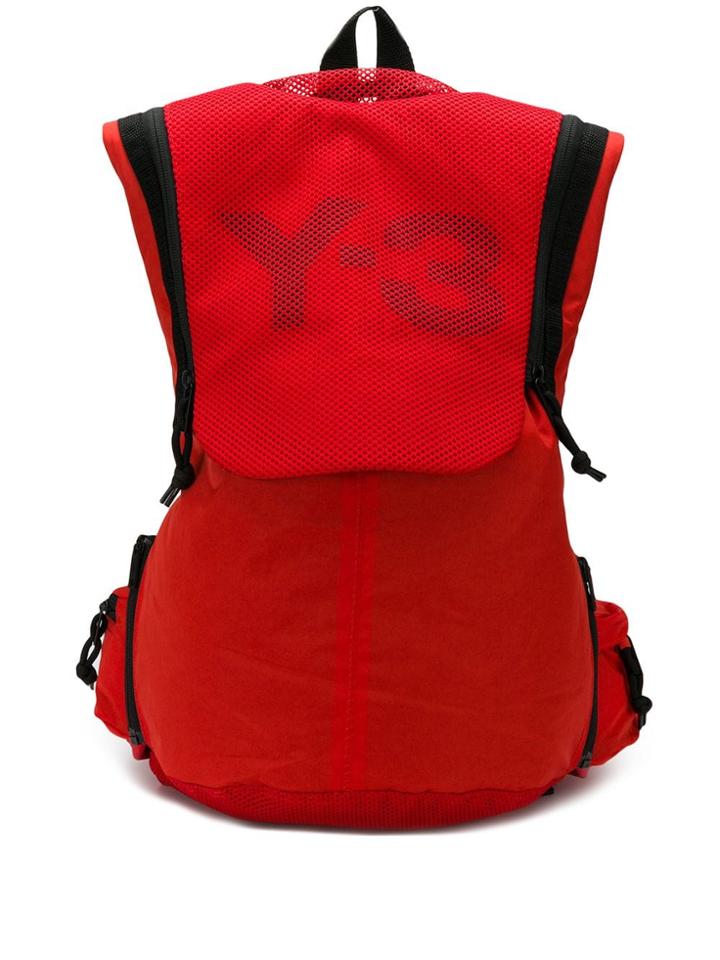 Y-3 Red All Purpose Backpack