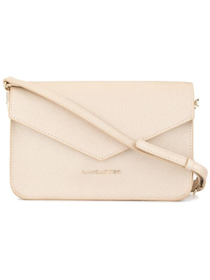 Lancaster Adeline Saffiano Crossbody Bag - Neutrals