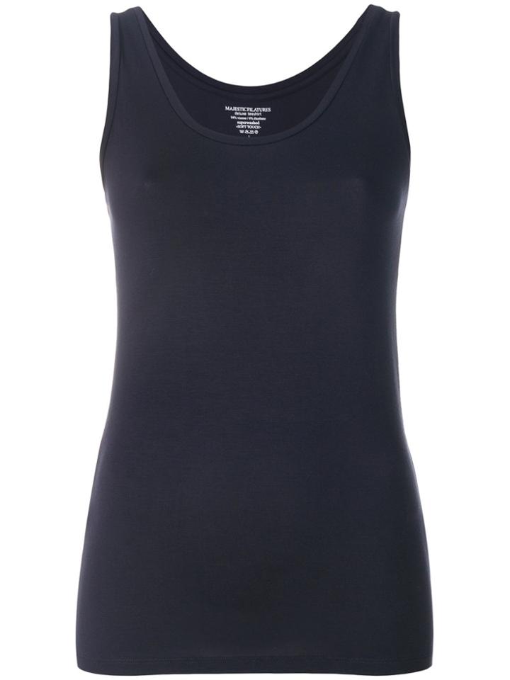 Majestic Filatures Round-neck Tank - Blue