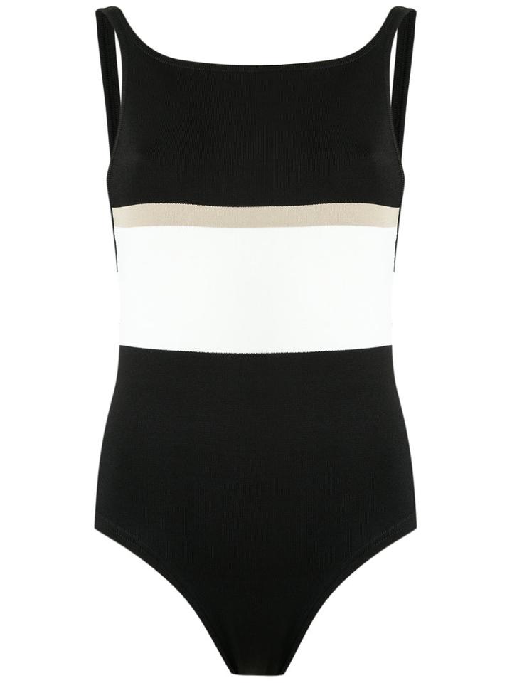 Egrey - Knit Bodysuit - Women - Viscose - M, Black, Viscose
