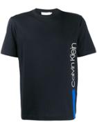 Calvin Klein Side Logo Print T-shirt - Blue