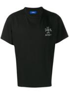 Rassvet Logo Print Crew Neck T-shirt - Black