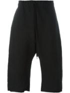 Individual Sentiments Dropped Crotch Shorts
