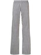 Valentino V Print Track Pants - Blue