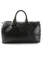 Chanel Vintage Quilted Boston Tote