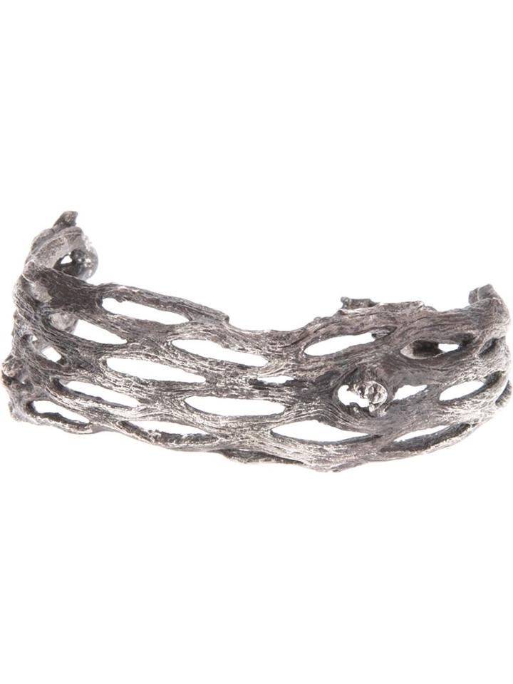 Alice Waese Palm Cuff, Men's, Metallic