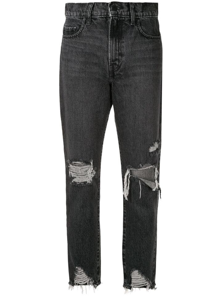 Nobody Denim Frankie Ankle Jeans - Black