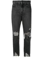 Nobody Denim Frankie Ankle Jeans - Black