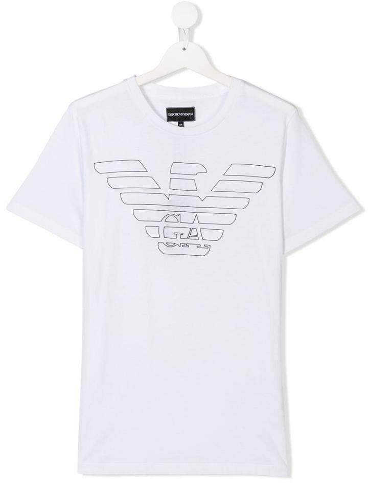 Emporio Armani Kids Emporio Armani Kids 6z4t06zjh4z0100 White Natural