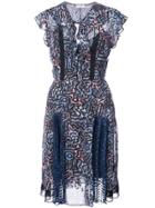 Coach Keith Haring Printed Frilled Dress - Unavailable