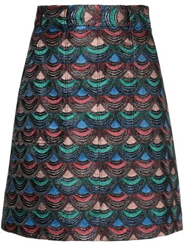 G.v.g.v. Embroidered Skirt - Multicolour