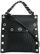 Sonia Rykiel Le Baltard Eyelet Tote Bag - Black