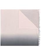 N.peal Dip Dye Scarf - Grey