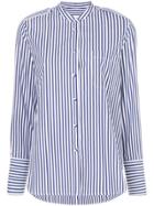 Khaite Striped Shirt - Blue