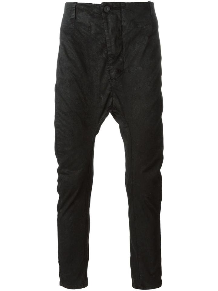 11 By Boris Bidjan Saberi Coated Trousers - Black