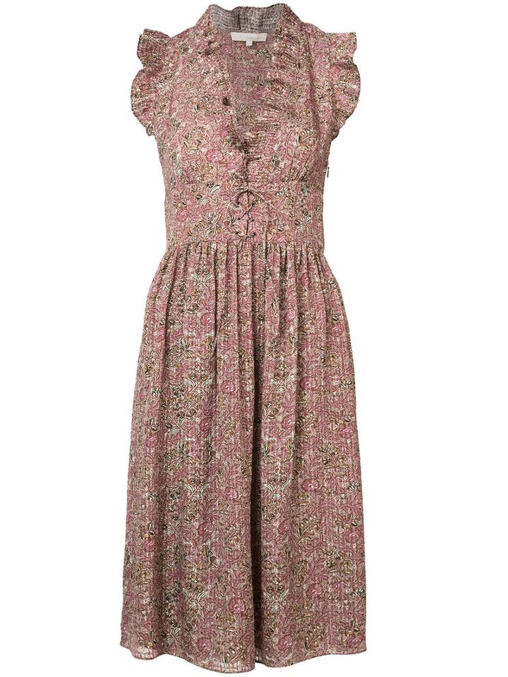 Vanessa Bruno - Striped Dress - Women - Silk/viscose - 36, White, Silk/viscose