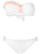 La Reveche - Dasha Bikini - Women - Polyamide/spandex/elastane - L, White, Polyamide/spandex/elastane