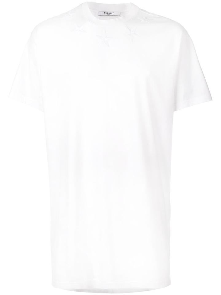 Givenchy - Columbian-fit Star Patch T-shirt - Men - Cotton/polyester - Xs, White, Cotton/polyester