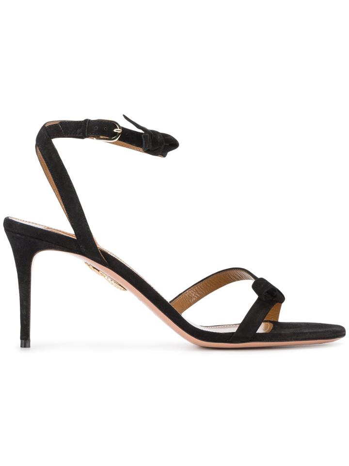 Aquazzura Black Passion Heeled Sandals