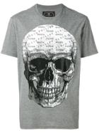 Philipp Plein Printed Skull T-shirt - Grey