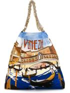 Dolce & Gabbana 'venezia' Postcard Print Shoulder Bag