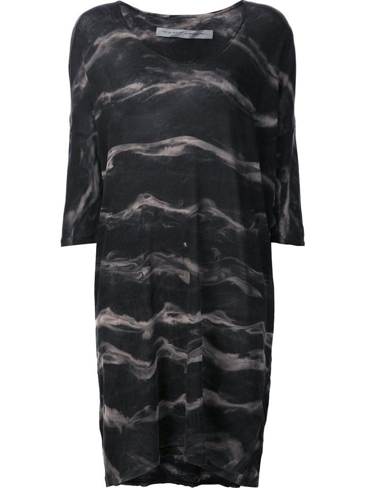Raquel Allegra Marbled Dress, Women's, Size: 2, Black, Cotton
