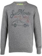 Mc2 Saint Barth Printed Jumper - Grey
