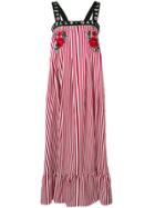 Gaelle Bonheur Striped Flared Dress