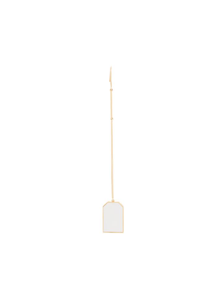 Julia Davidian Pearl Single Earring - Metallic