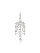 Yvonne Léon Creole Feuilletis Diamond Earrings - Silver