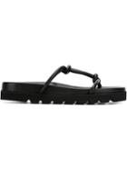 Helmut Lang Knotted Strap Sandals