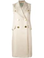 Ermanno Scervino Sleeveless Trench Coat