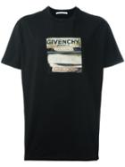 Givenchy Cuban-fit Label Print T-shirt, Men's, Size: Xxs, Black, Cotton
