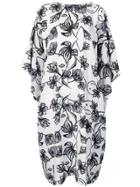 Barbara Bologna Floral Print Dress - White