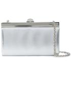 Rodo Rectangle Clutch - Metallic