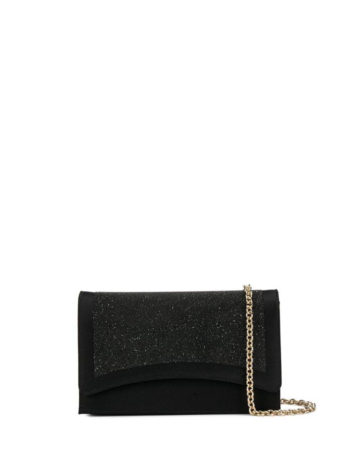 Emilio Pucci Olivia Beaded Satin Mini Bag - Black