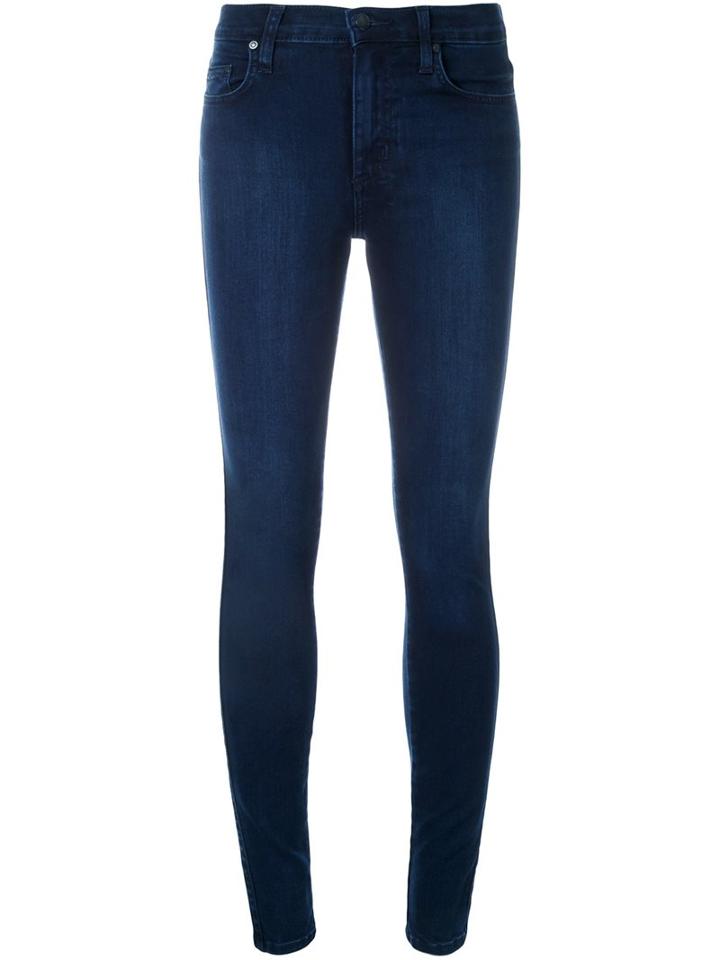 Nobody Denim Cult Skinny Jeans, Women's, Size: 25, Blue, Cotton/polyester/spandex/elastane/rayon