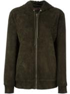 Stouls 'carave Lour Samboise' Jacket, Women's, Size: Small, Green, Lamb Skin/cotton/lyocell/silk