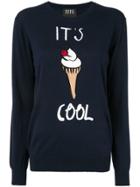 Markus Lupfer Intarsia Ice Cream Jumper - Blue