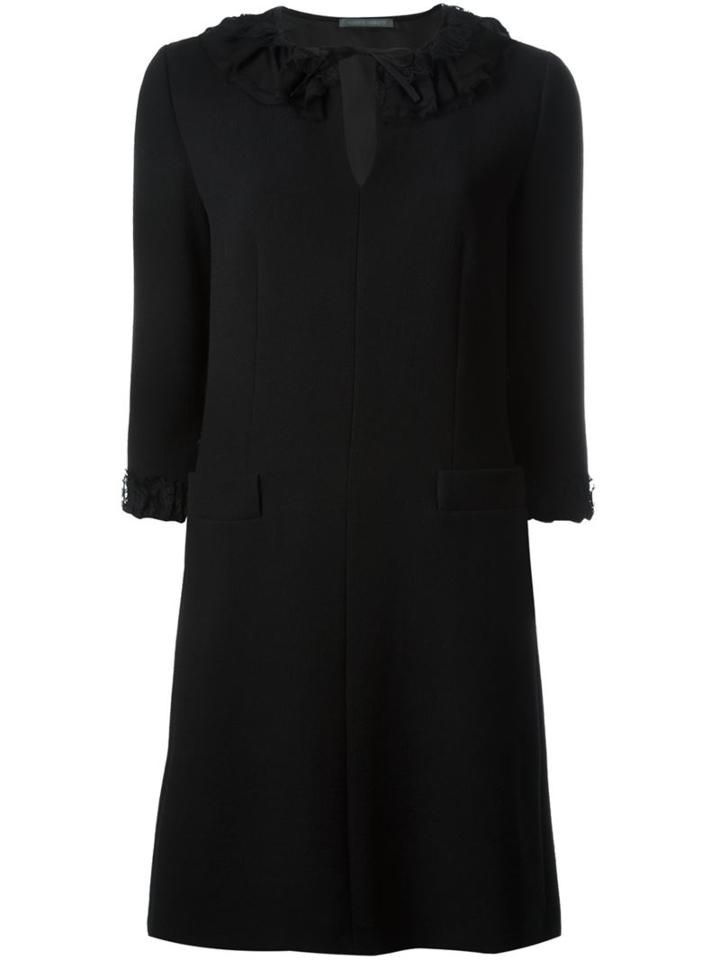 Alberta Ferretti Three-quarters Sleeve Dress