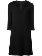 Alberta Ferretti Three-quarters Sleeve Dress