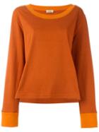 Romeo Gigli Vintage Scoop Neck Sweatshirt