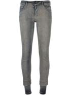 Rick Owens Drkshdw Skinny Jeans, Women's, Size: 28, Grey, Cotton/polybutylene Terephthalate (pbt)/spandex/elastane