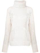 Iro Roll Neck Jumper - Nude & Neutrals