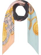 Burberry Printed Scarf - Multicolour