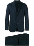 Caruso - Formal Suit - Men - Cotton/spandex/elastane/viscose - 54, Blue, Cotton/spandex/elastane/viscose