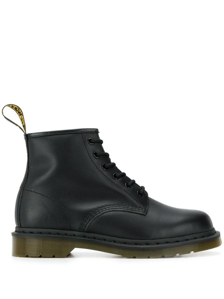 Dr. Martens Flat Lace-up Boots - Black