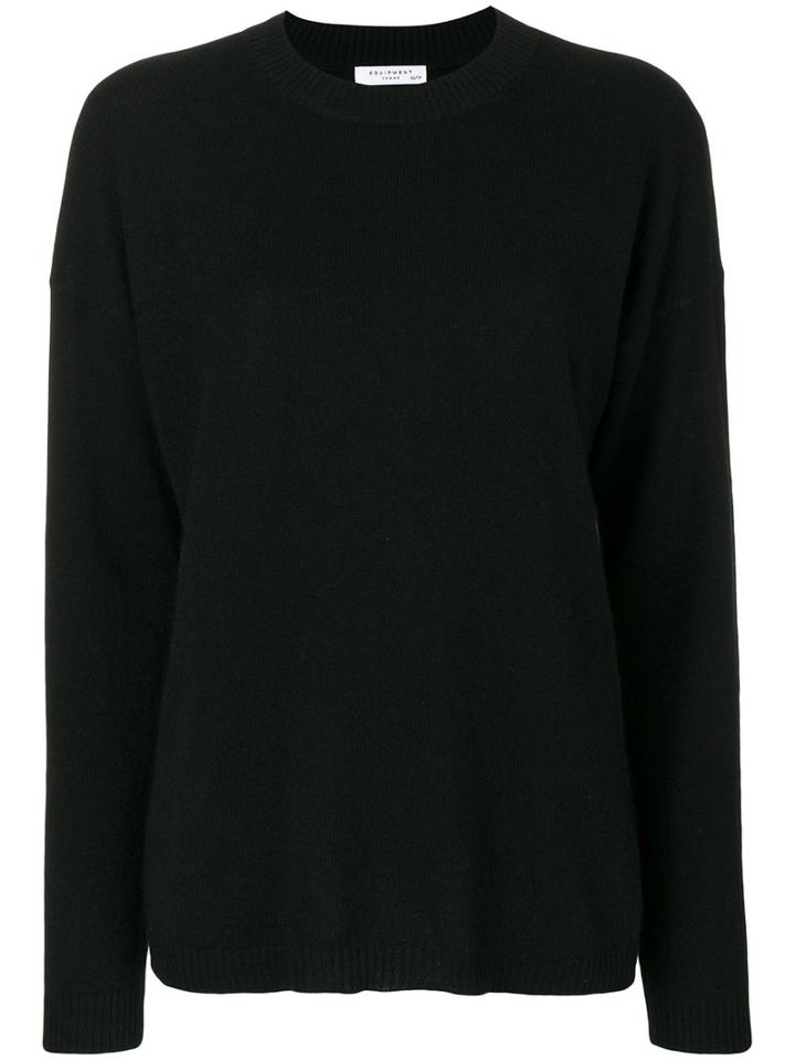 Equipment - Plain Sweatshirt - Women - Cashmere - S, Black, Cashmere